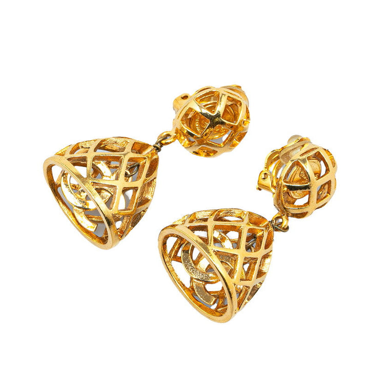 Top Quality Chanel Birdcage Motif Swing Earrings