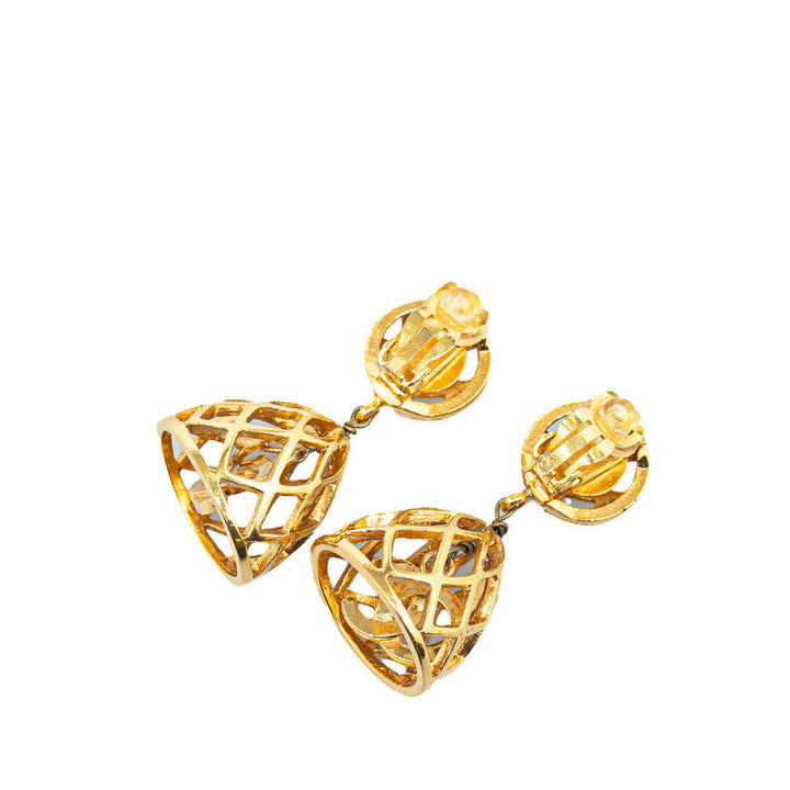 Top Quality Chanel Birdcage Motif Swing Earrings
