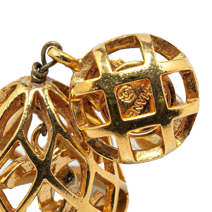 Top Quality Chanel Birdcage Motif Swing Earrings