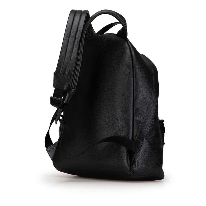 balenciaga Leather Everyday Logo Backpack 552374