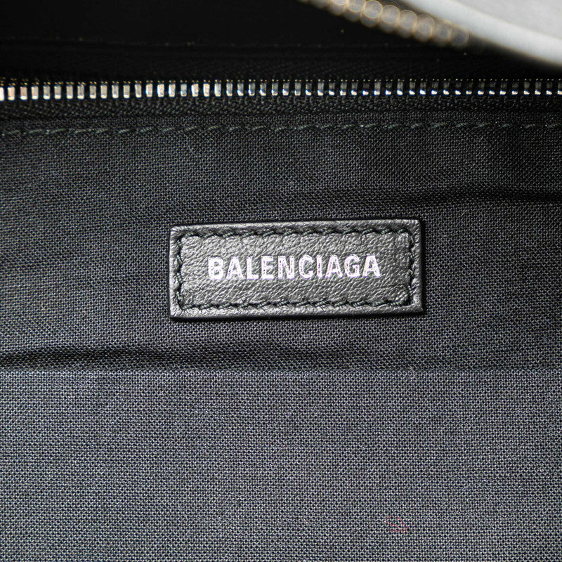 balenciaga Leather Everyday Logo Backpack 552374
