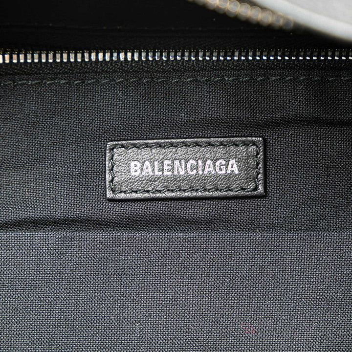 balenciaga Leather Everyday Logo Backpack 552374