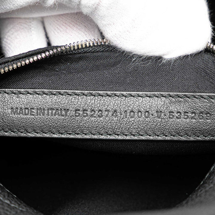 balenciaga Leather Everyday Logo Backpack 552374