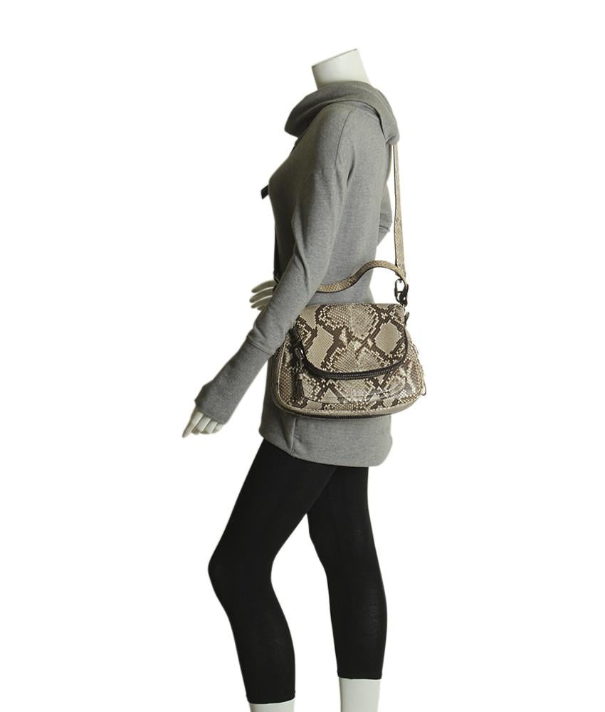 Tom Ford Medium Jennifer Snakeskin Shoulder Bag