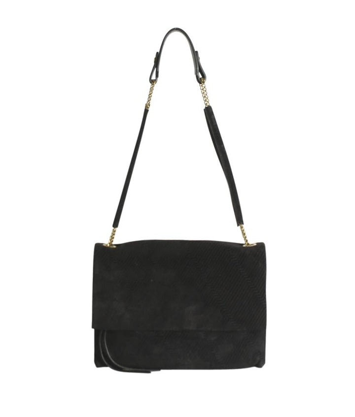 Lanvin Medium Sugar Black Quilted Leather Shoulder Bag