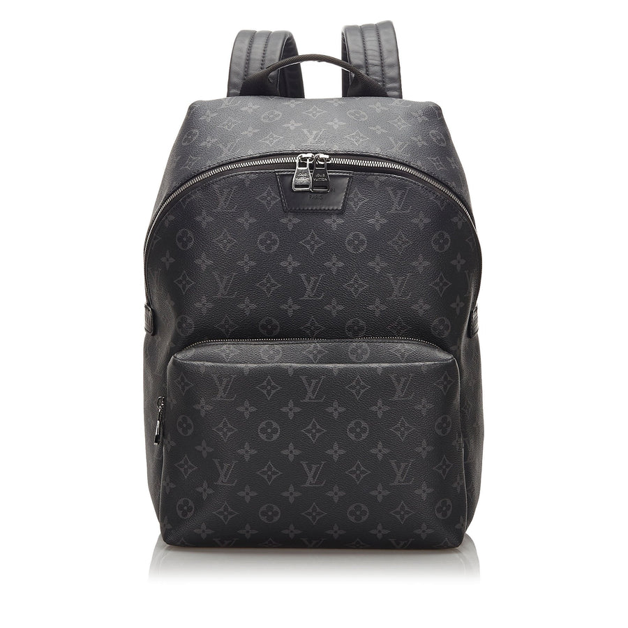 Pre-Loved Louis Vuitton Black Monogram Eclipse Apollo Backpack France