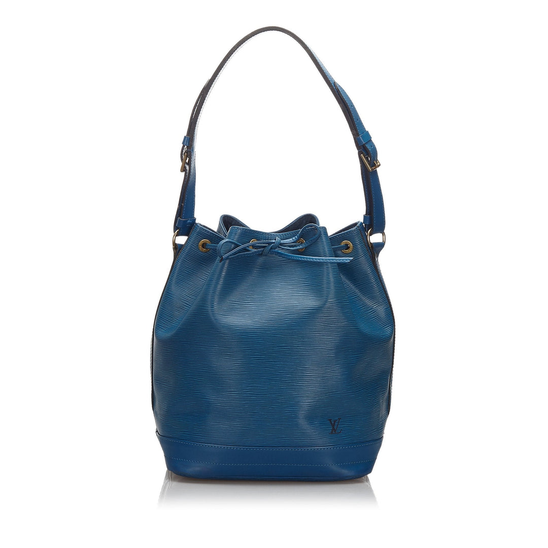 Pre-Loved Louis Vuitton Blue Epi Leather Petit Noe France