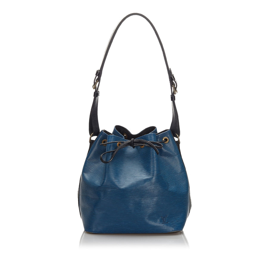 Pre-Loved Louis Vuitton Blue Epi Leather Petit Bicolor Noe France