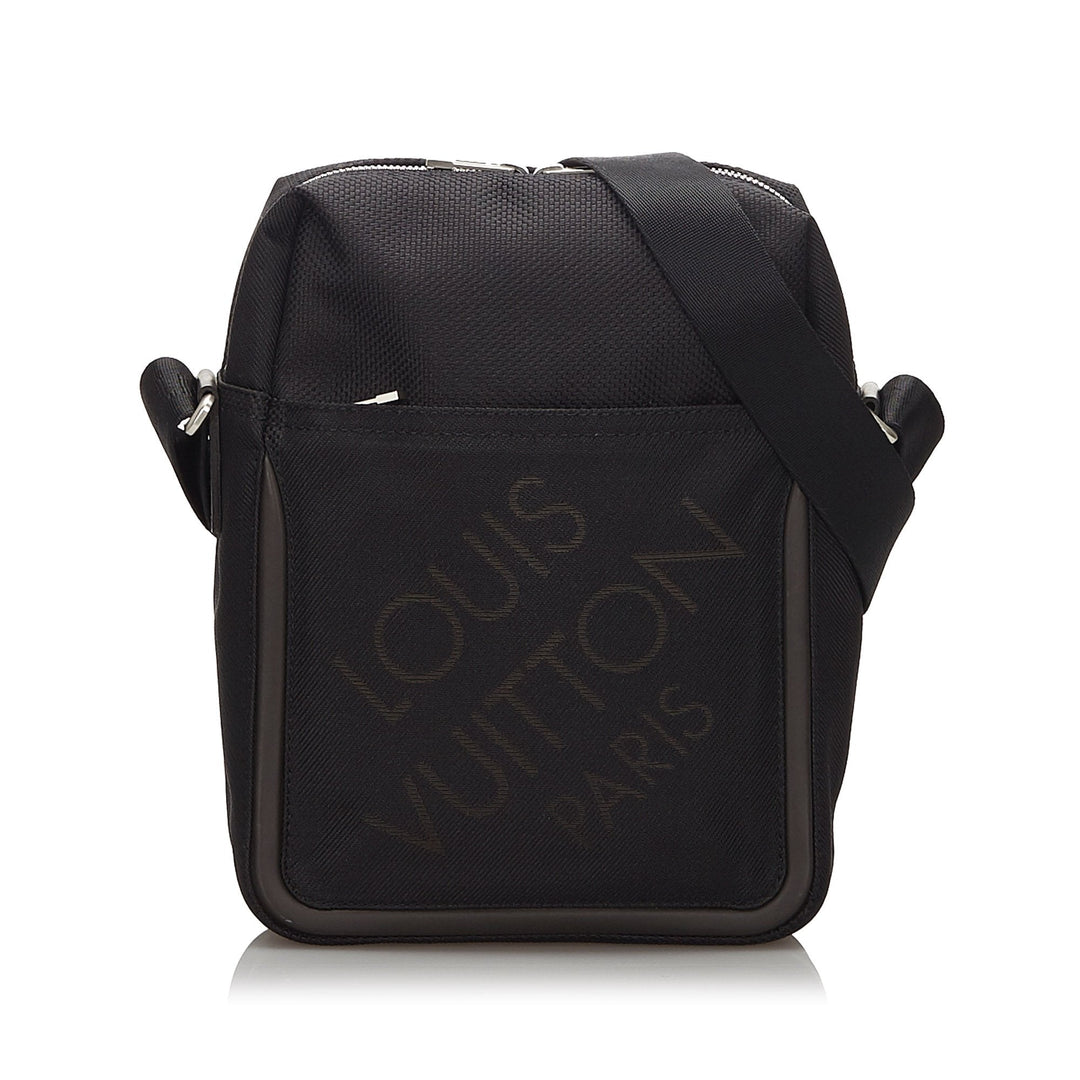 Pre-Loved Louis Vuitton Black Damier Canvas Geant Citadin PM France