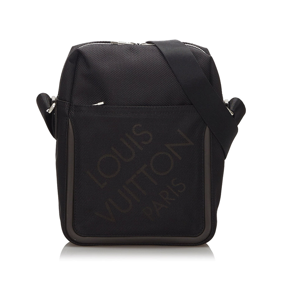 Pre-Loved Louis Vuitton Black Damier Canvas Geant Citadin PM France