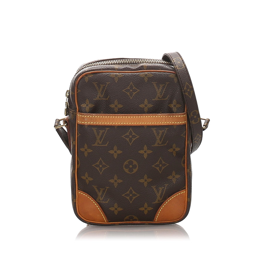 Pre-Loved Louis Vuitton Brown Monogram Canvas Danube France