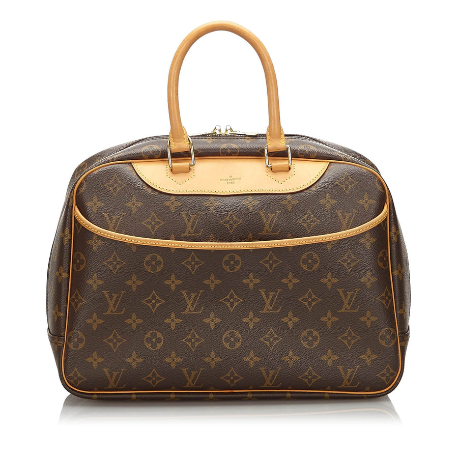 Pre-Loved Louis Vuitton Brown Monogram Canvas Deauville France