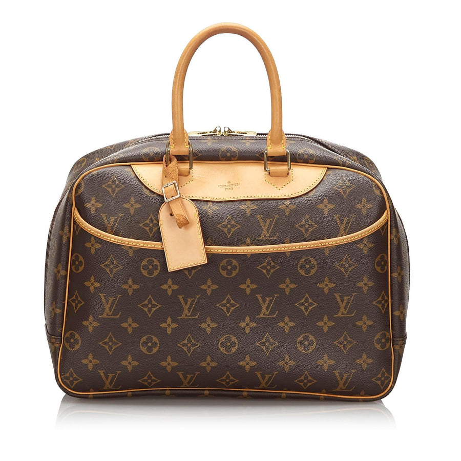Pre-Loved Louis Vuitton Brown Monogram Canvas Deauville France