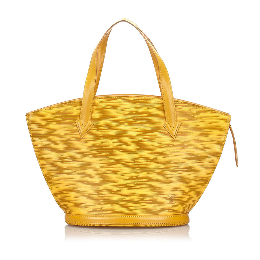 Pre-Loved Louis Vuitton Yellow Epi Saint Jacques PM Short Strap France