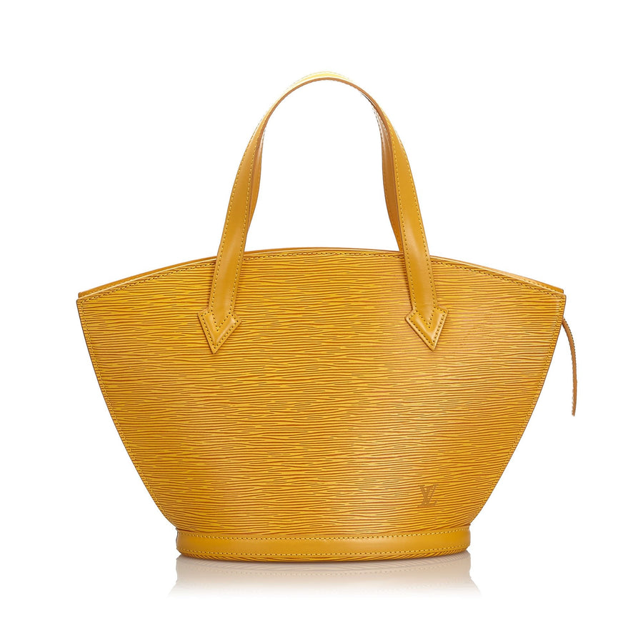 Pre-Loved Louis Vuitton Yellow Epi Saint Jacques PM Short Strap France