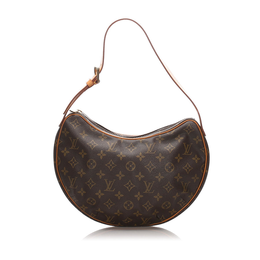 Pre-Loved Louis Vuitton Brown Monogram Canvas Croissant MM France