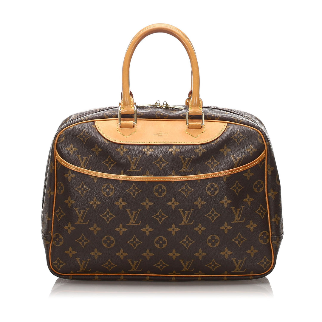Pre-Loved Louis Vuitton Brown Monogram Canvas Deauville France