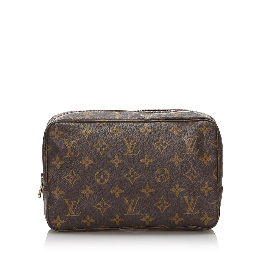 Pre-Loved Louis Vuitton Brown Monogram Trousse Toilette 23 France