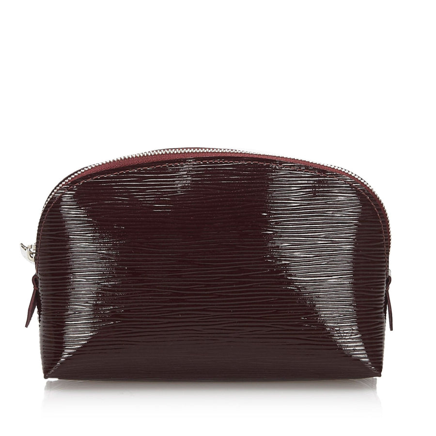 Pre-Loved Louis Vuitton Purple Electric Epi Cosmetic Pouch Spain