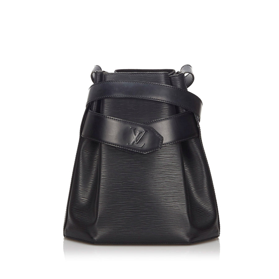 Pre-Loved Louis Vuitton Black Epi Leather Sac dEpaule France