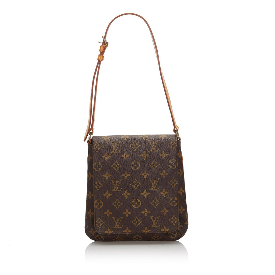Pre-Loved Louis Vuitton Brown Monogram Musette Salsa Short Strap France