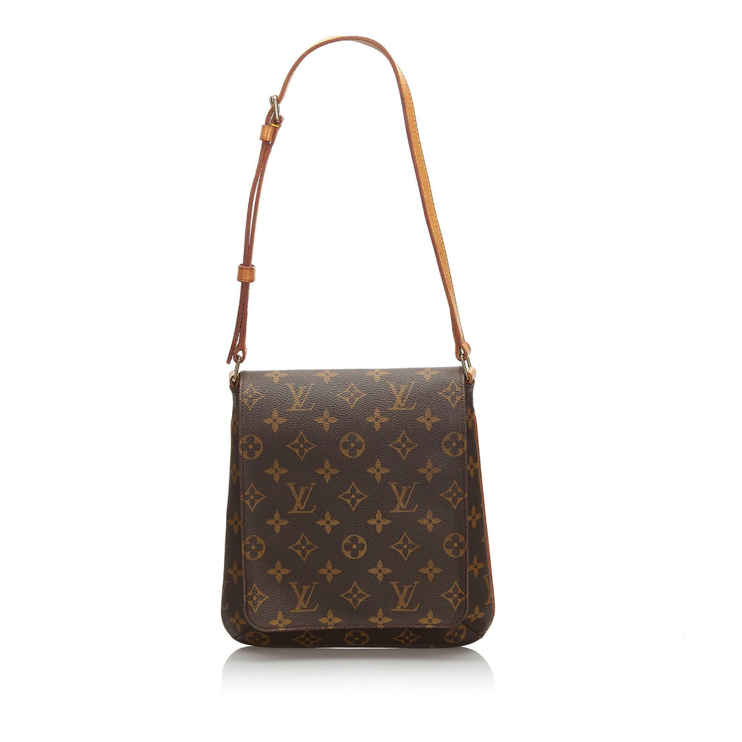 Pre-Loved Louis Vuitton Brown Monogram Musette Salsa Short Strap France