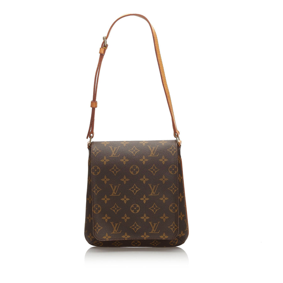 Pre-Loved Louis Vuitton Brown Monogram Musette Salsa Short Strap France