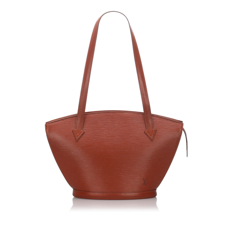 Pre-Loved Louis Vuitton Brown Epi Saint Jacques PM Long Strap France