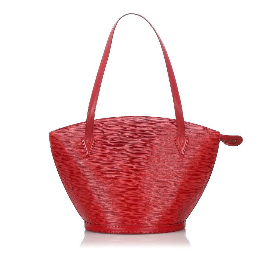 Pre-Loved Louis Vuitton Red Epi Saint Jacques Long Strap GM France