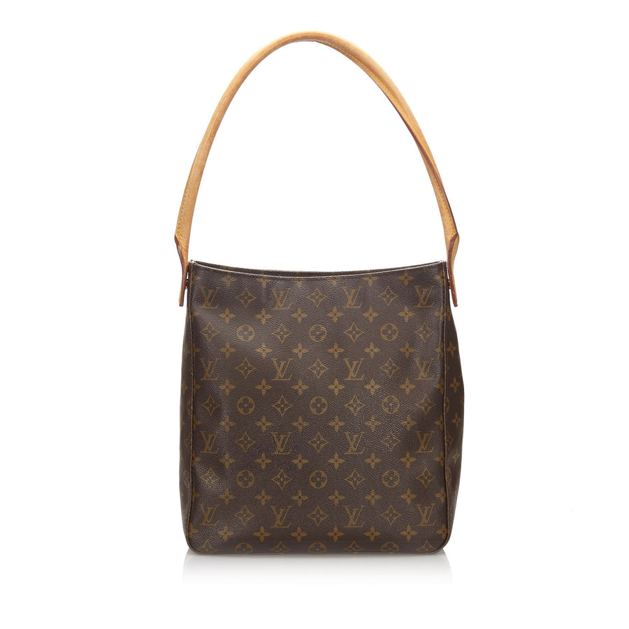 Pre-Loved Louis Vuitton Brown Monogram Canvas Looping GM France