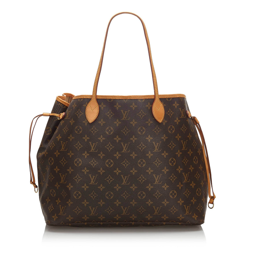 Pre-Loved Louis Vuitton Brown Monogram Canvas Neverfull GM France