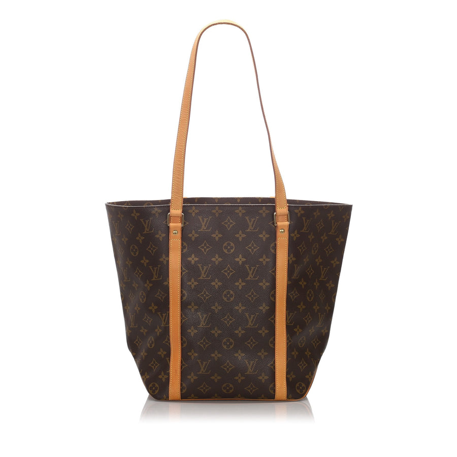 Pre-Loved Louis Vuitton Brown Monogram Sac Shopping 48 France