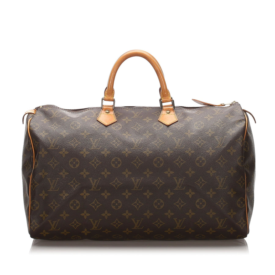Pre-Loved Louis Vuitton Brown Monogram Canvas Speedy 40 France