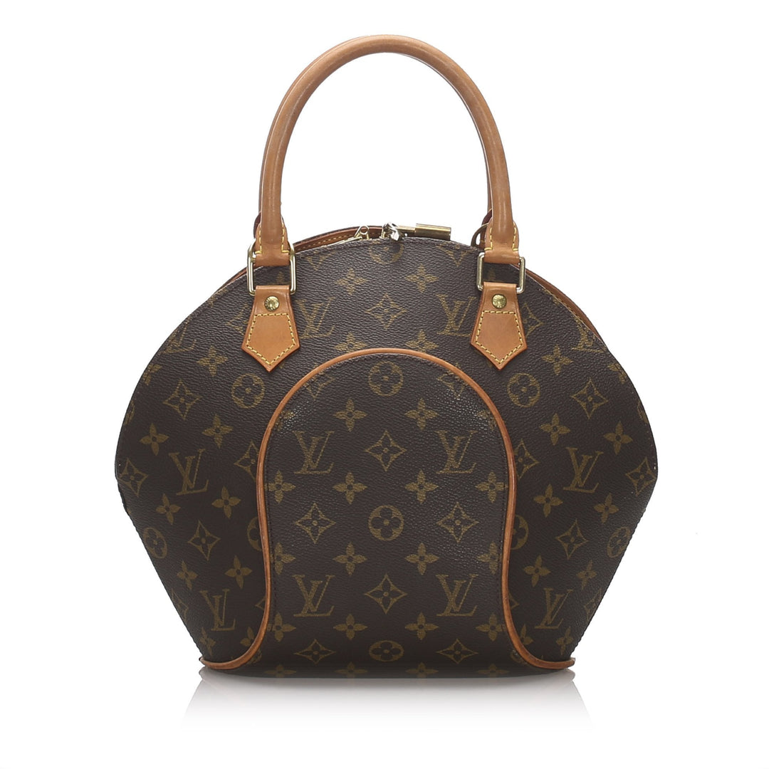 Pre-Loved Louis Vuitton Brown Monogram Canvas Ellipse PM France