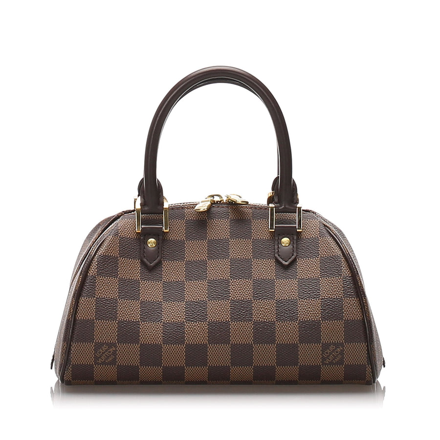 Pre-Loved Louis Vuitton Brown Damier Canvas Ebene Mini Ribera Spain
