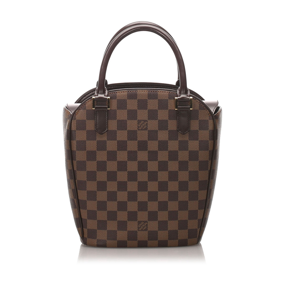 Pre-Loved Louis Vuitton Brown Damier Canvas Ebene Sarria Seau FRANCE
