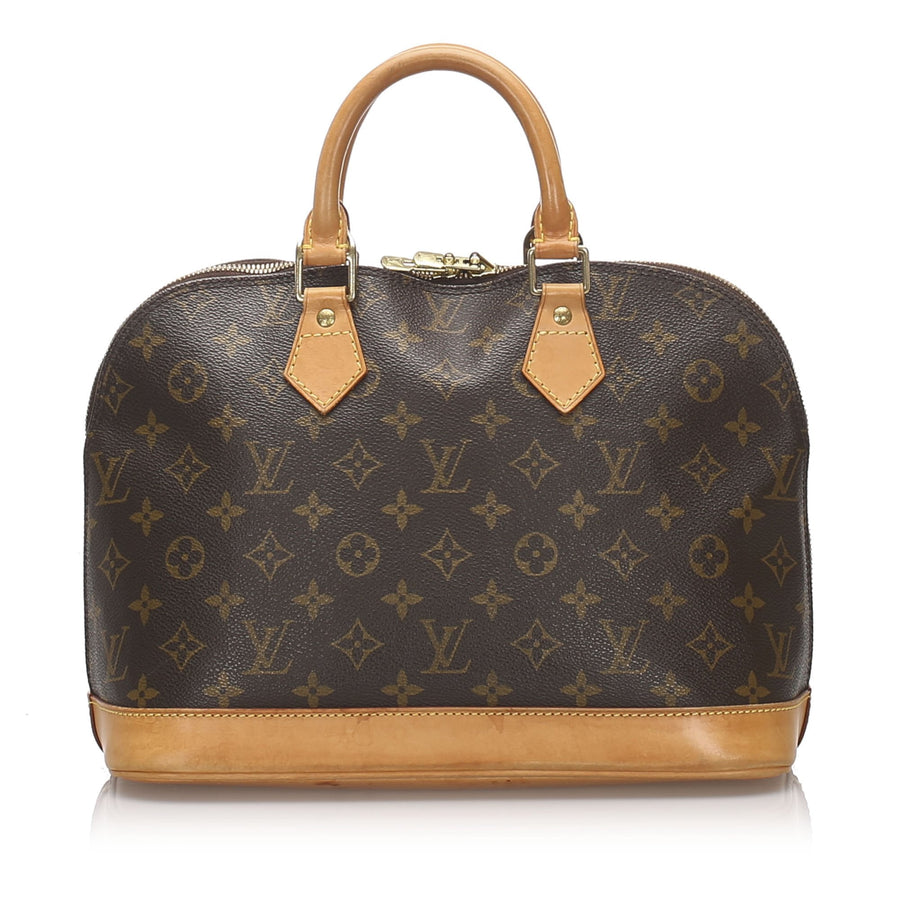 Pre-Loved Louis Vuitton Brown Monogram Canvas Alma PM France