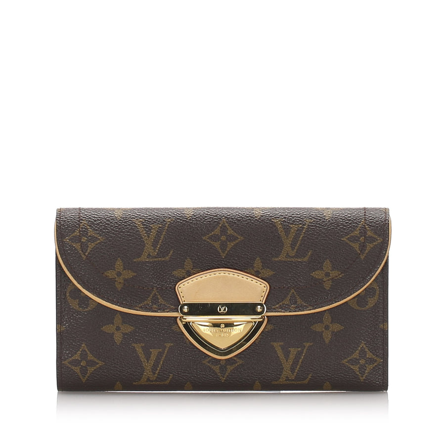 Pre-Loved Louis Vuitton Brown Monogram Eugenie Wallet France