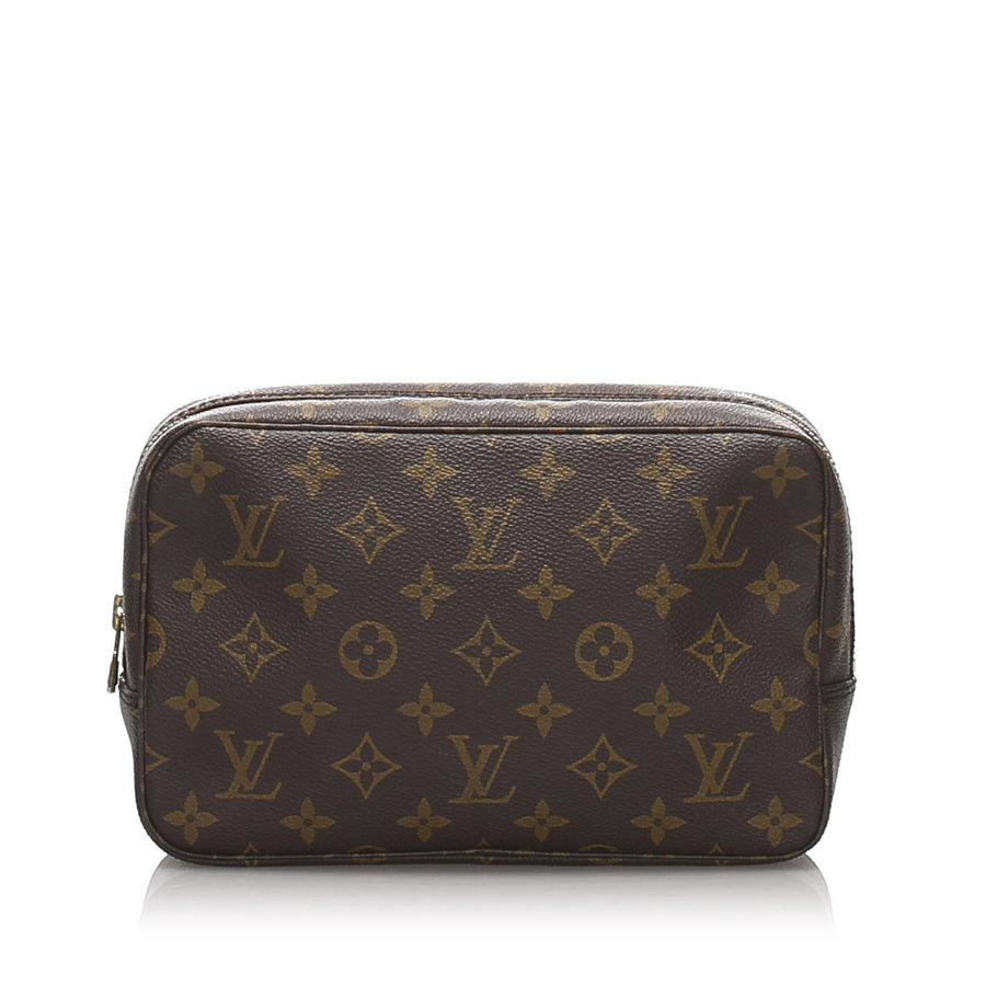 Pre-Loved Louis Vuitton Brown Monogram Trousse Toilette 23 France