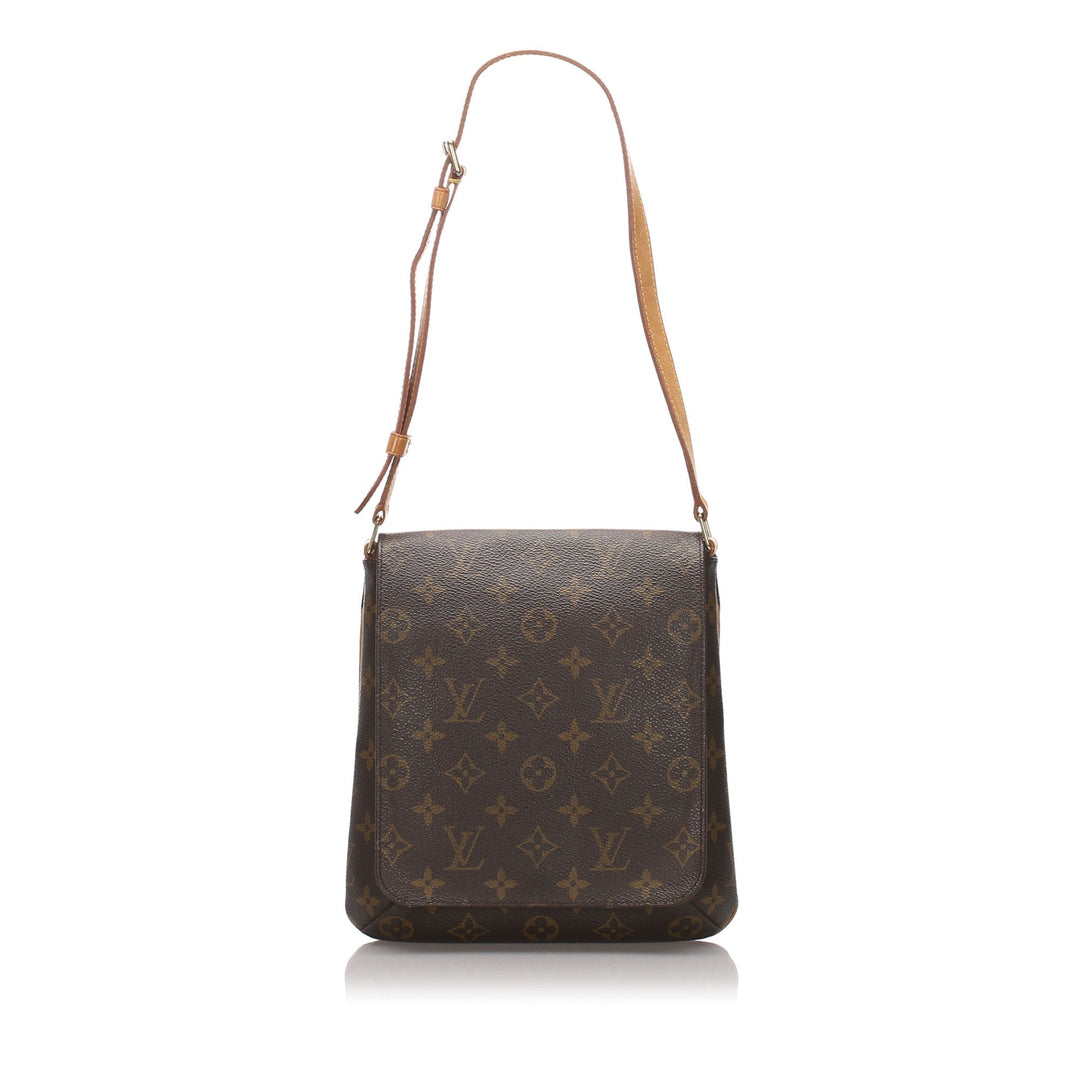 Pre-Loved Louis Vuitton Brown Monogram Musette Salsa Short Strap Spain