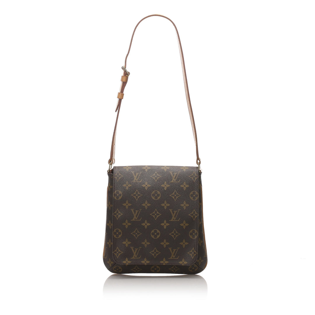 Pre-Loved Louis Vuitton Brown Monogram Musette Salsa Short Strap France