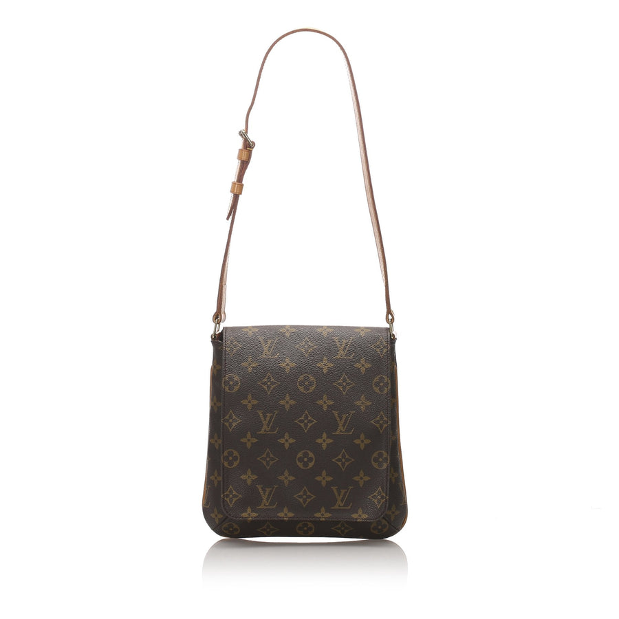 Pre-Loved Louis Vuitton Brown Monogram Musette Salsa Short Strap France