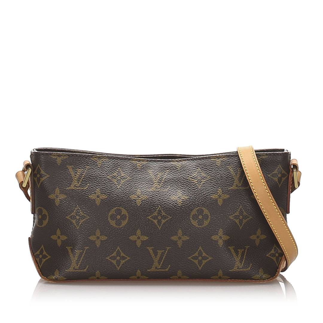 Pre-Loved Louis Vuitton Brown Monogram Canvas Trotteur France