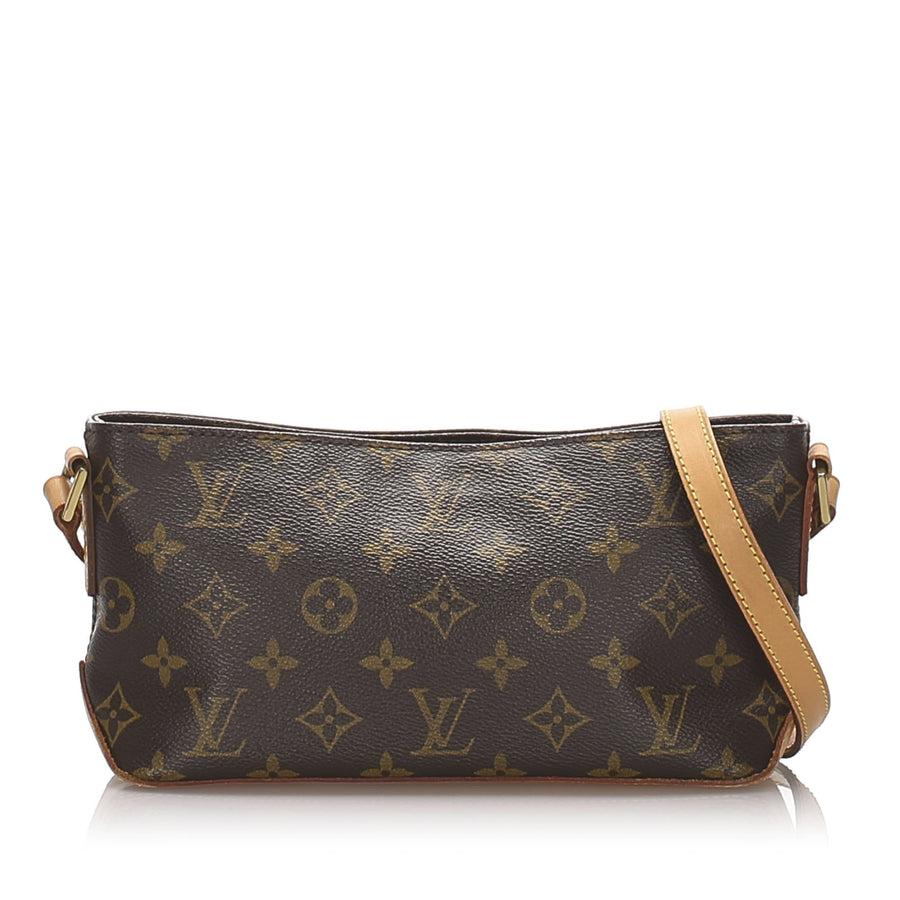 Pre-Loved Louis Vuitton Brown Monogram Canvas Trotteur France