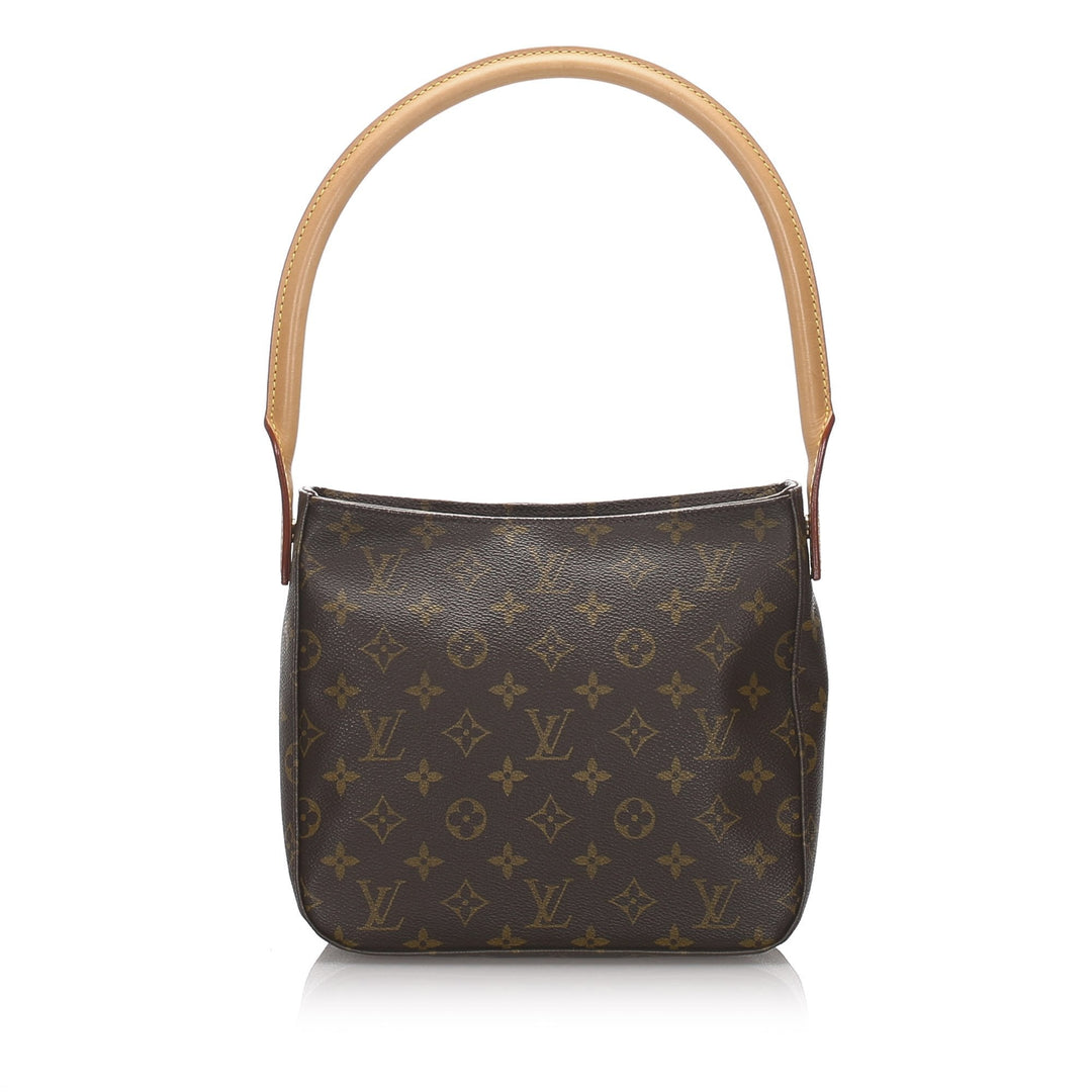 Pre-Loved Louis Vuitton Brown Monogram Canvas Looping MM USA