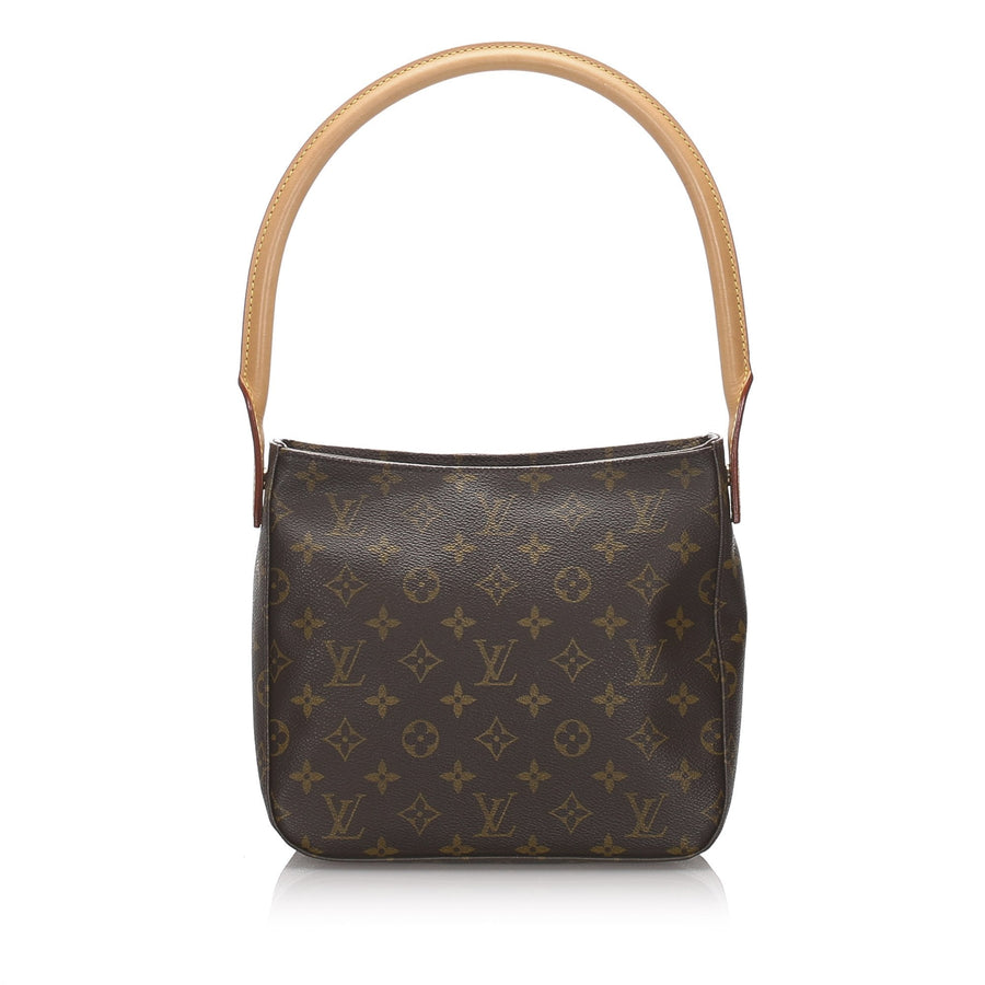 Pre-Loved Louis Vuitton Brown Monogram Canvas Looping MM USA