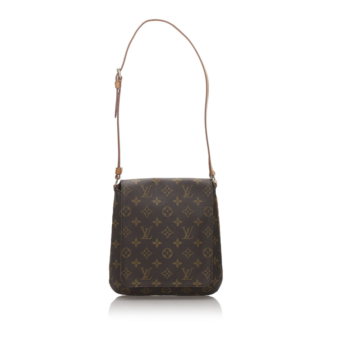 Pre-Loved Louis Vuitton Brown Monogram Musette Salsa Short Strap France