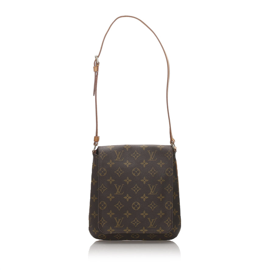 Pre-Loved Louis Vuitton Brown Monogram Musette Salsa Short Strap France