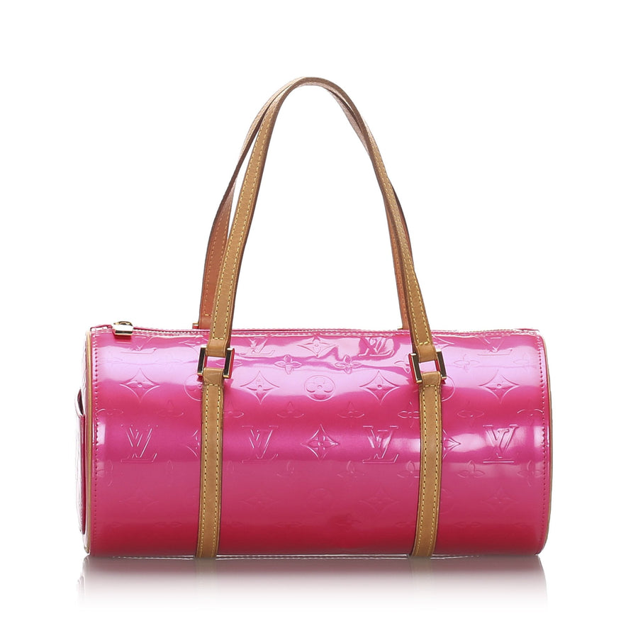 Pre-Loved Louis Vuitton Pink Vernis Leather Bedford France