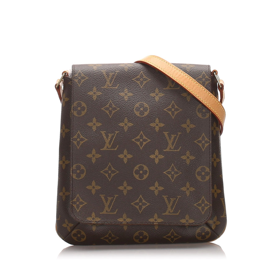 Pre-Loved Louis Vuitton Brown Monogram Musette Salsa Long Strap France